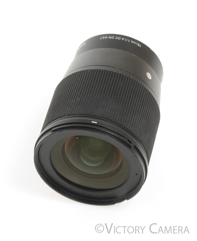 Sigma 16mm f1.4 DC DN Wide Angle Lens for Sony E Mount [BAR]