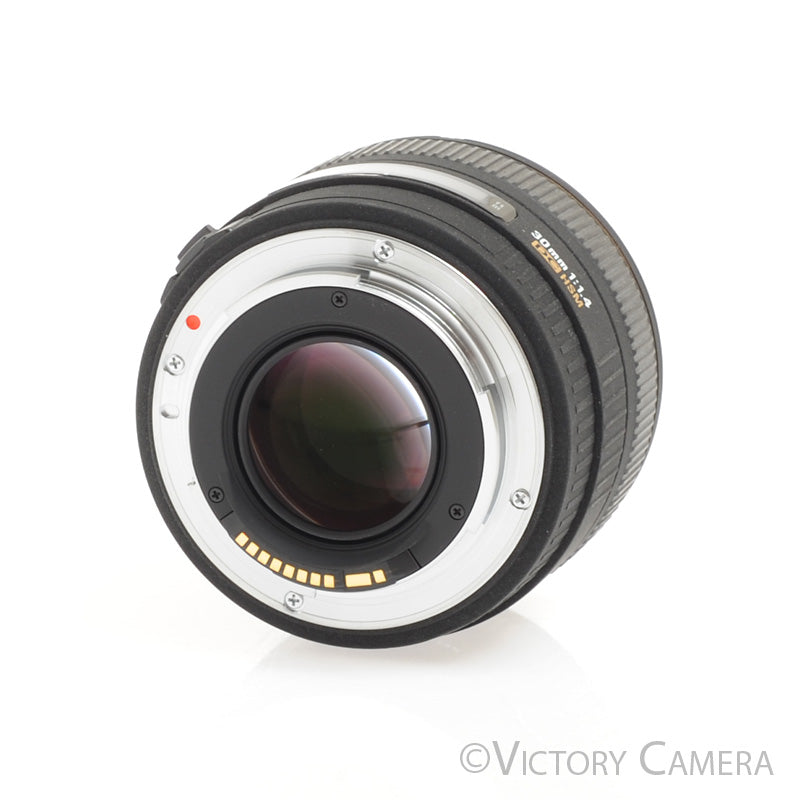 Sigma 30mm F1.4 DC HSM Full Frame Wide Angle Prime Lens for Canon EF -