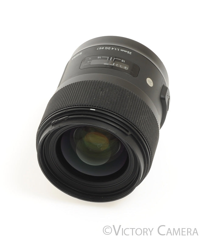 Sigma Art 35mm f1.4 DG Wide Angle Prime Lens for Canon EF [EXC-] - Victory Camera