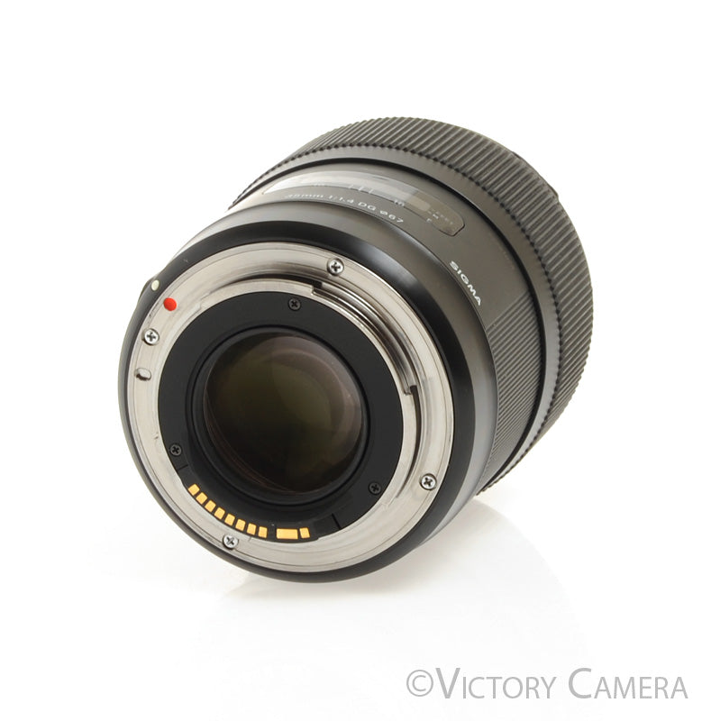 Sigma Art 35mm f1.4 DG Wide Angle Prime Lens for Canon EF [EXC-] - Victory Camera