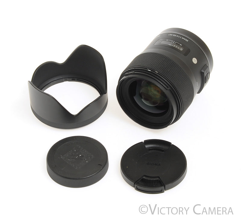 Sigma Art 35mm f1.4 DG Wide Angle Prime Lens for Canon EF [EXC-] - Victory Camera