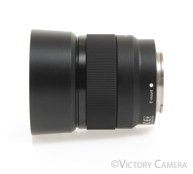 Sony FE 50mm f1.8 SEL50F18F Autofocus Prime Lens for E Mount w/ Shade [EXC+] - Victory Camera