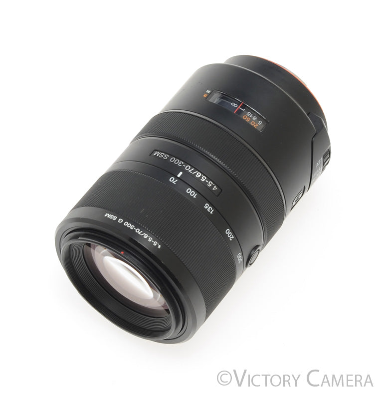 Sony 70-300mm f4.5-5.6 G SSM SAL70300G Telephoto Zoom Lens for A Mount [EXC] - Victory Camera