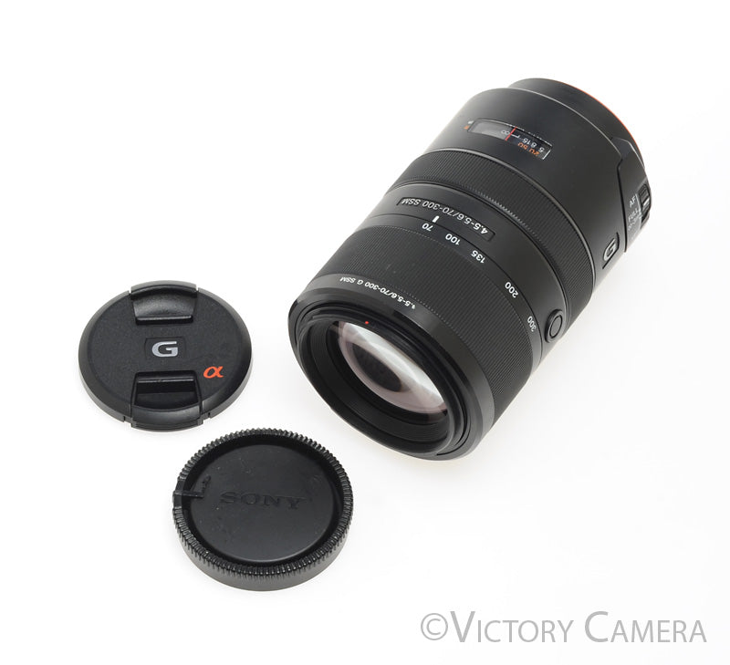 Sony 70-300mm f4.5-5.6 G SSM SAL70300G Telephoto Zoom Lens for A Mount [EXC] - Victory Camera