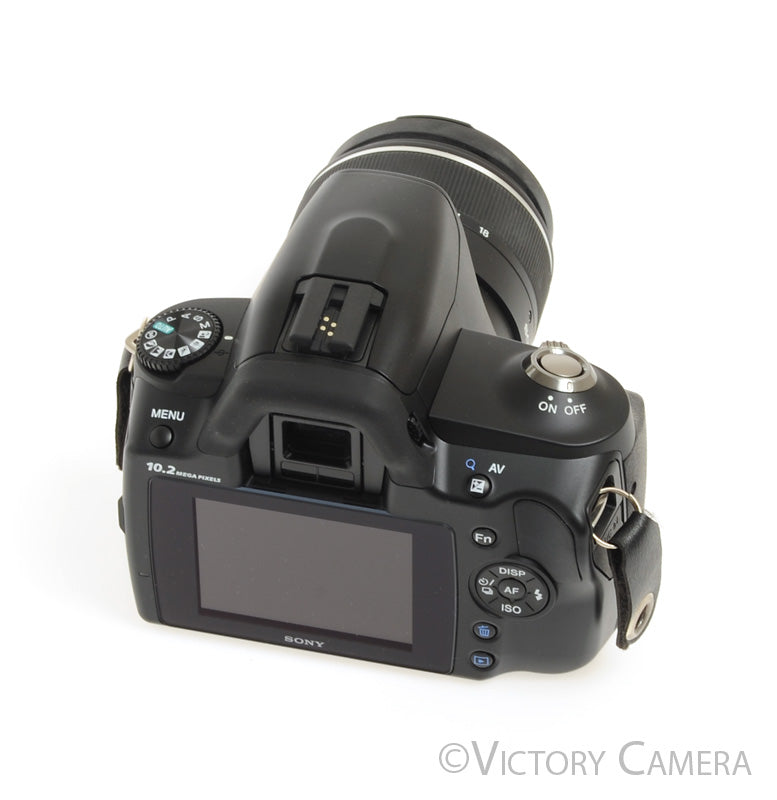 Sony A230 10.2MP CCD Sensor Digital SLR Camera w/ 18-55mm Lens [EXC+] - Victory Camera