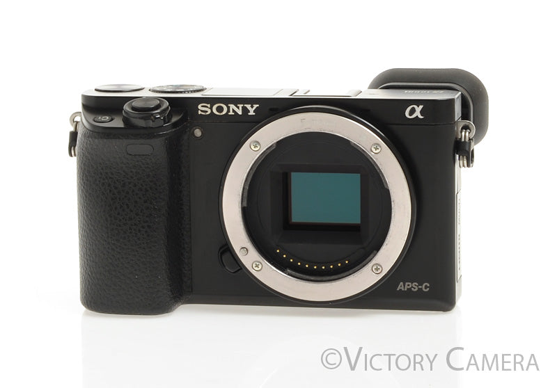 Sony a6000 24.3MP Black Mirrorless Camera Body [EX+] - Victory Camera