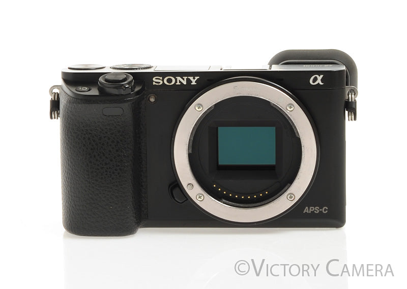 Sony a6000 24.3MP Black Mirrorless Camera Body [EX+] - Victory Camera