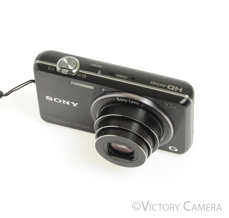 Sony Cyber-Shot DSC-WX100 18.2MP Digital Point &amp; Shoot Camera [EXC]