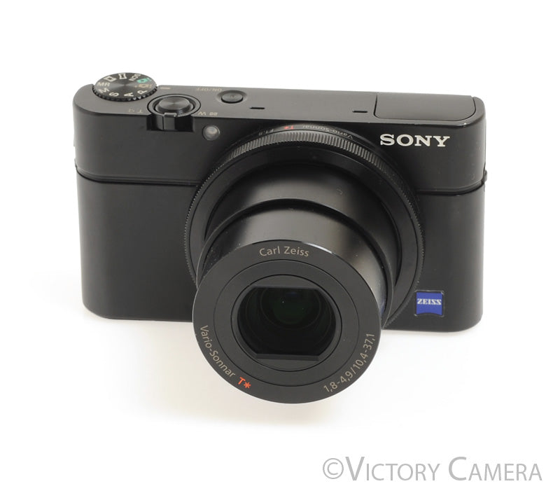 Sony RX100 DSC-RX100 20.2MP Zoom Digital Camera w/ Zeiss Lens + Case [EXC]