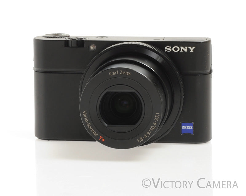 Sony RX100 DSC-RX100 20.2MP Zoom Digital Camera w/ Zeiss Lens + Case [EXC]