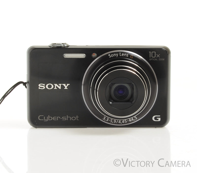 Sony Cyber-Shot DSC-WX100 18.2MP Digital Point &amp; Shoot Camera [EXC]