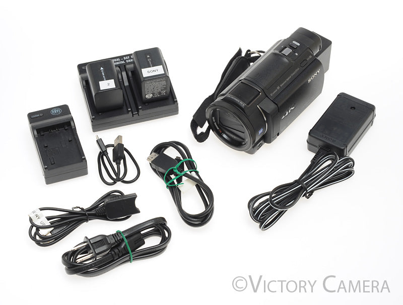 Sony Handycam FDR-AX33 20.6MP 4k Digital Camcorder w/ Extras [EXC] - Victory Camera