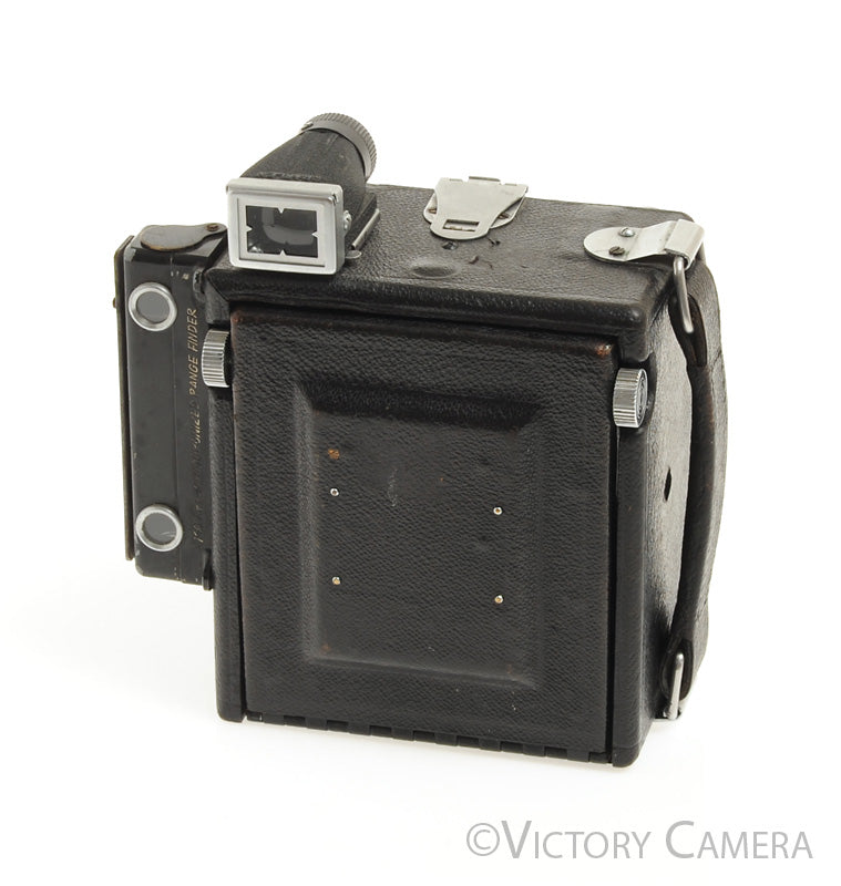 Baby Speed Graphic 2 1/4&quot;x3 1/4&quot;  Press Camera w/ 103mm f4.5 Tripotar Lens [Good] - Victory Camera