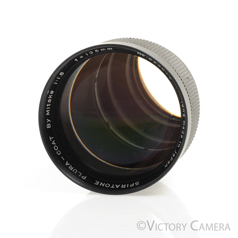 Spiratone Plura-Coat 135mm f1.8 FAST Telephoto Prime Lens for M42  [GOOD] - Victory Camera