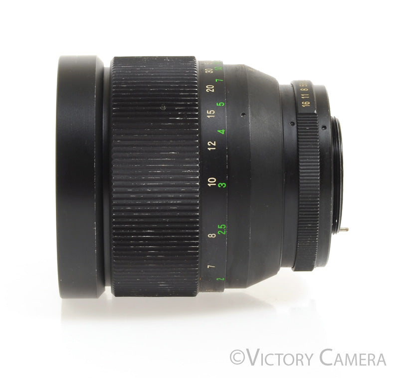 Spiratone Plura-Coat 135mm f1.8 FAST Telephoto Prime Lens for M42  [GOOD] - Victory Camera