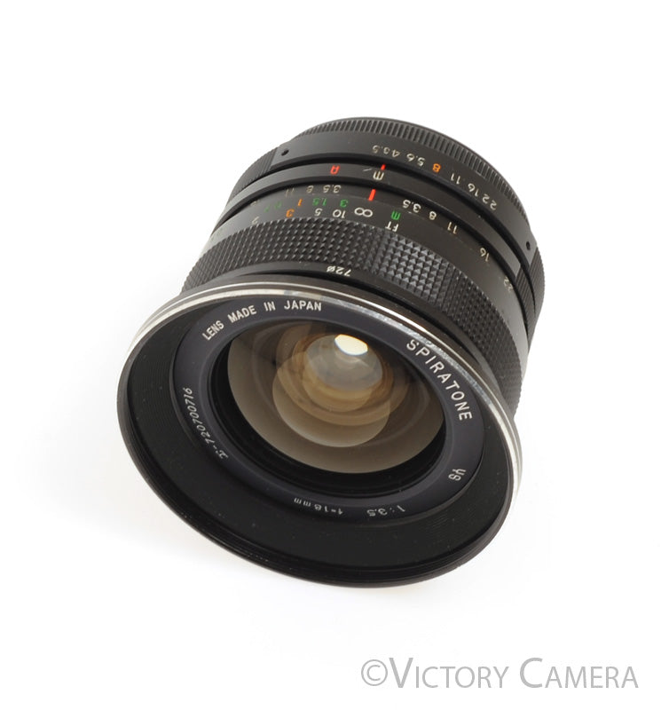 Spiratone YS 18mm F3.5 Pentax m42 Screw Mount Ultrawide Lens [EX-] - Victory Camera