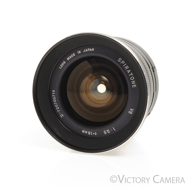 Spiratone YS 18mm F3.5 Pentax m42 Screw Mount Ultrawide Lens [EX-] - Victory Camera