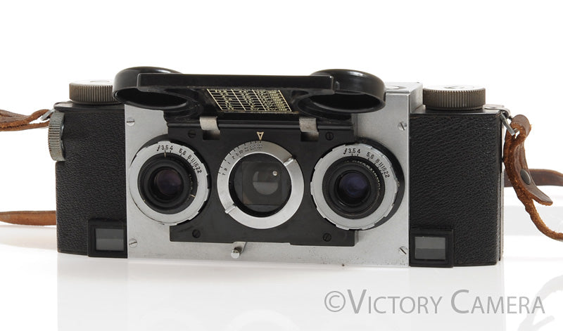 Stereo Realist 35mm Film 3D Camera w/ Case [EXC+] - Victory Camera