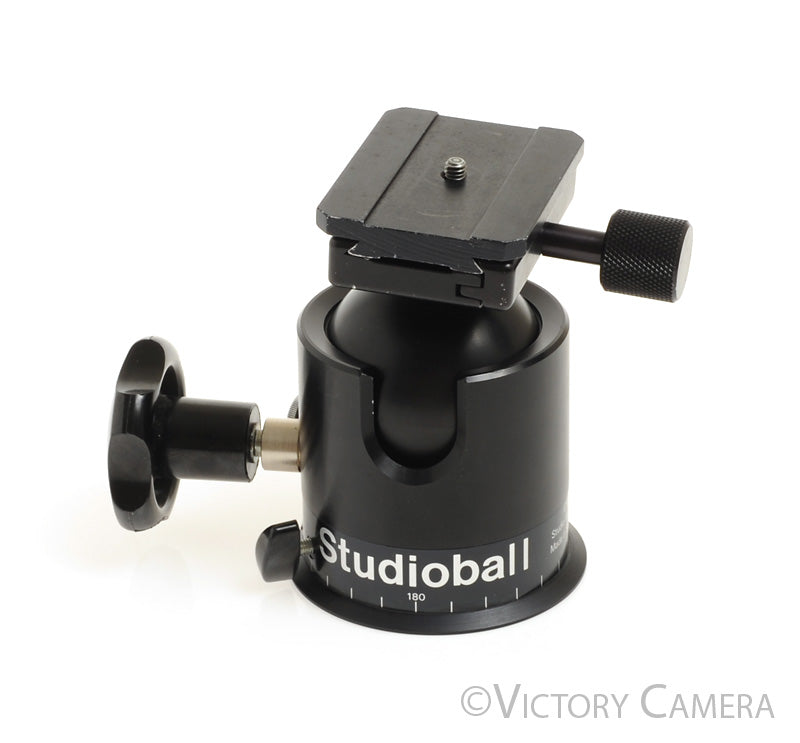 Graf Studioball Tripod Ball Head w/ RRS Quick Release [EXC] - Victory Camera