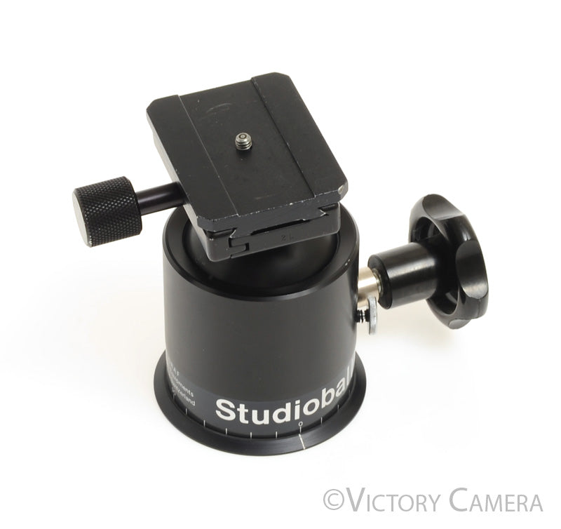 Graf Studioball Tripod Ball Head w/ RRS Quick Release [EXC] - Victory Camera