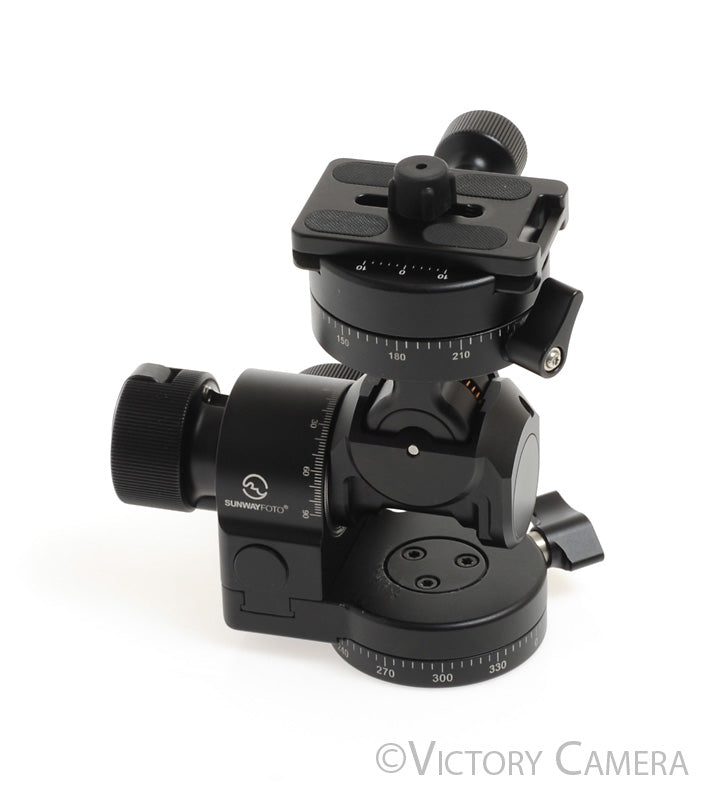 Sunway GH-Pro II Geared Ball Tripod Head [MINT-] - Victory Camera