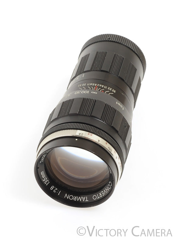 Tamron Converto 135mm f2.8 + 225mm f5.6 Adapter for M42 [EXC+] - Victory Camera