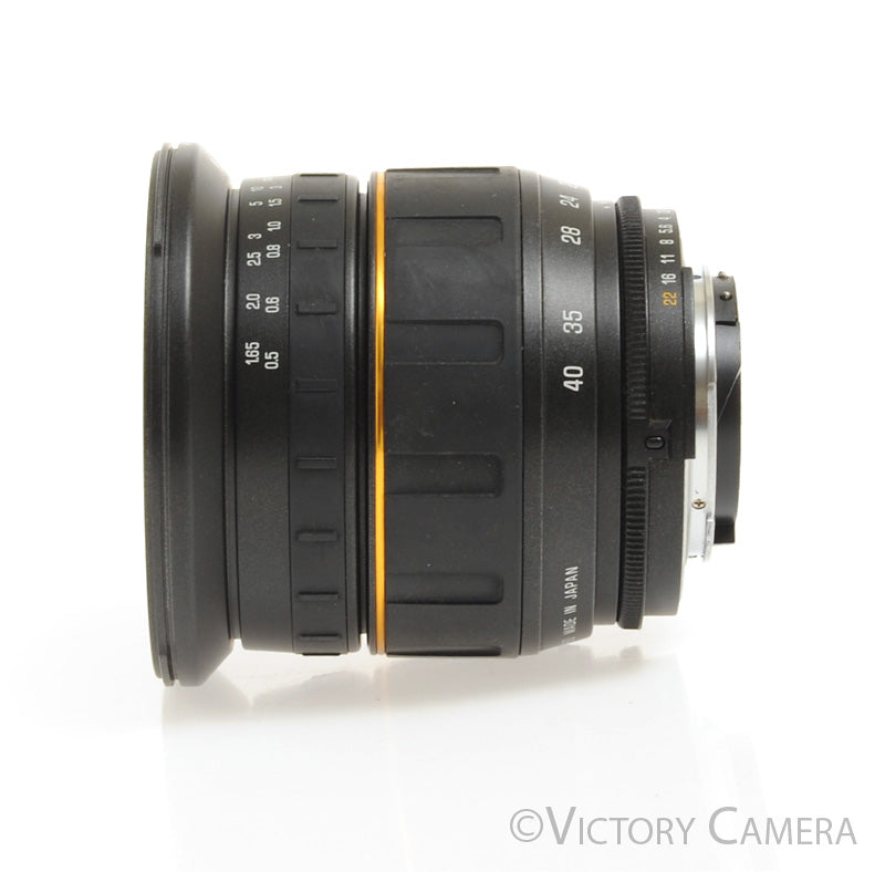 Tamron 20-40mm f2.7-3.5 Wide Angle Autofocus Zoom Lens for Nikon AF-D [EXC] - Victory Camera