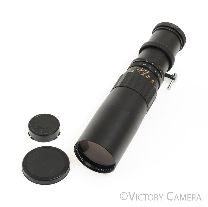 Tele-Astranar 400mm f6.3 Telephoto Prime Lens for Canon FD Mount [EXC] - Victory Camera