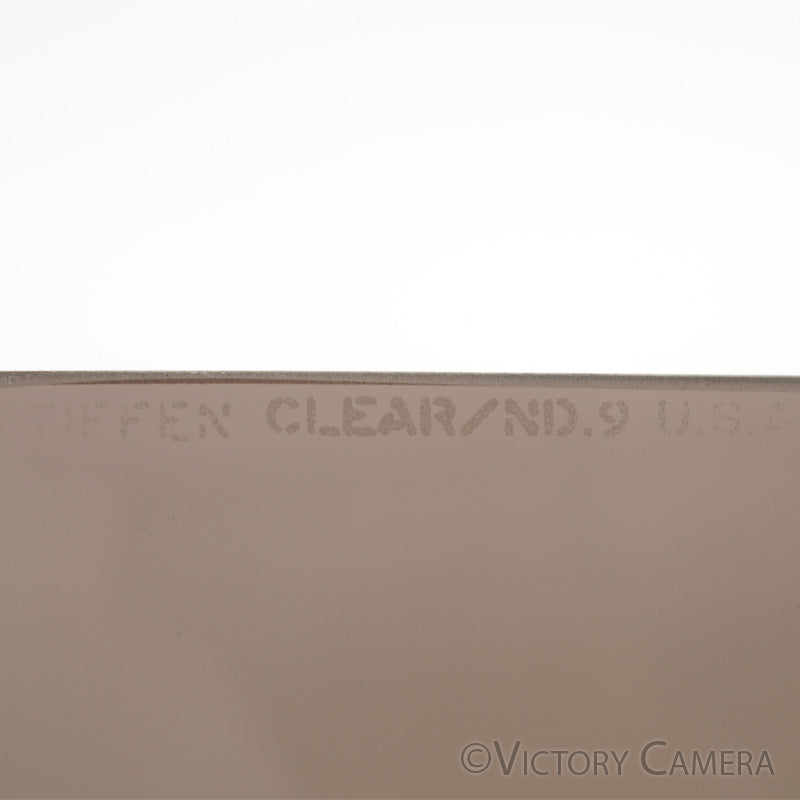 Tiffen 100mm Lee Clear / ND .9 Graduated Neutral Density Glass Filter [MINT-] - Victory Camera