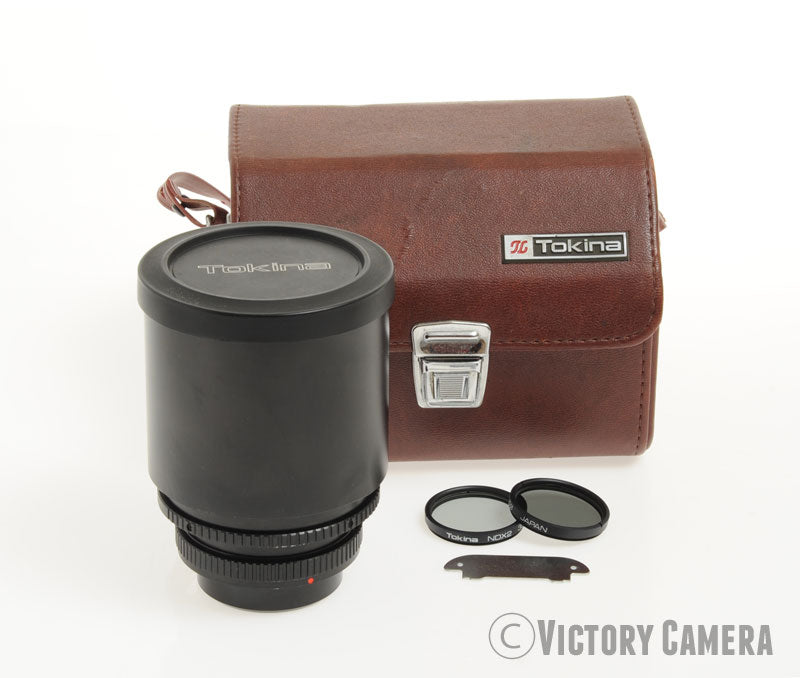 Tokina RMC 500mm F8 Mirror Lens for Canon FD w/ Case - Victory Camera