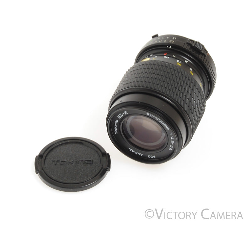 Tokina SZ-X 80-200mm f4.5-5.6 Telephoto Zoom Lens for Minolta MD Mount - Victory Camera