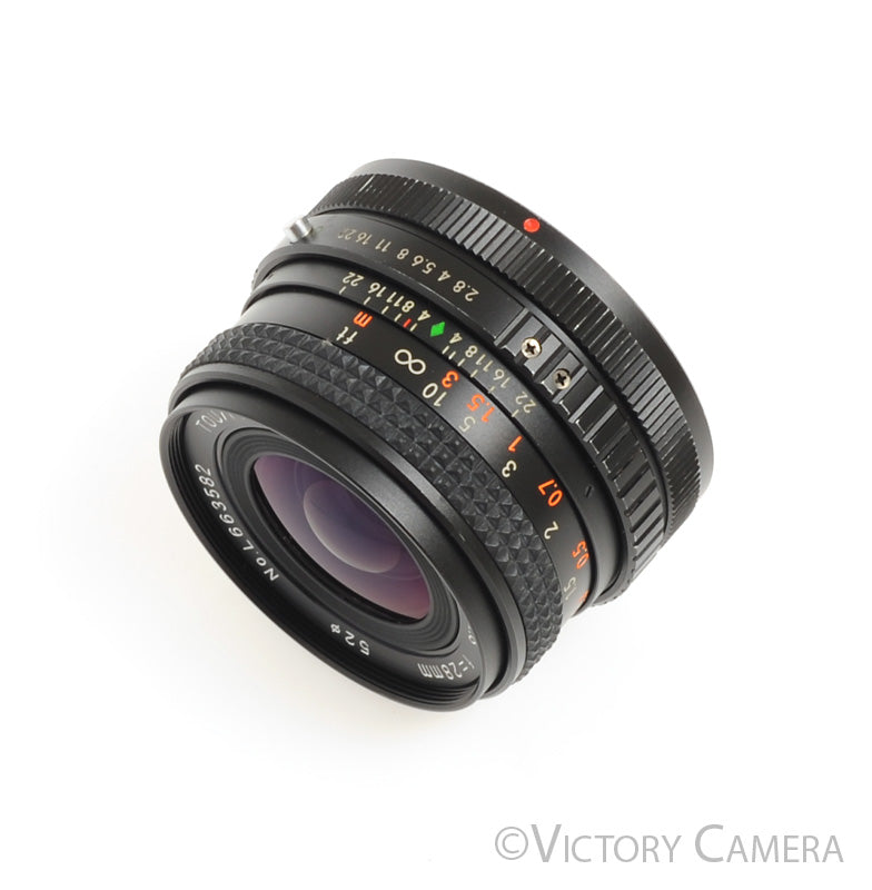 Tou/ Five Star Auto Wide Angle 28mm f2.8 Macro Lens for Canon FD Mount [EXC+] - Victory Camera