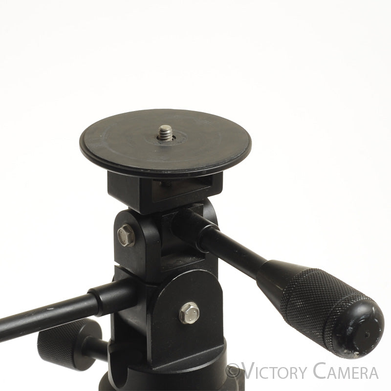 Leica Leitz 4602 Tiltall Black Metal Heavy Duty Tripod w/ 1/4&quot; Mount  [EXC-]