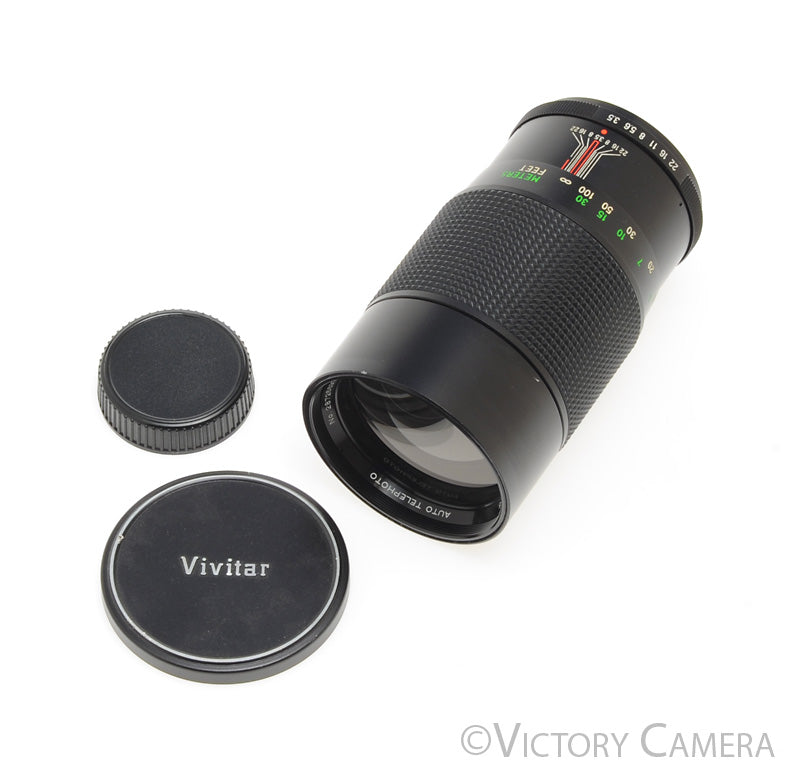 Vivitar 200mm f3.5 Telephoto Prime Lens for Pentax M42 Screw Mount [EXC+]