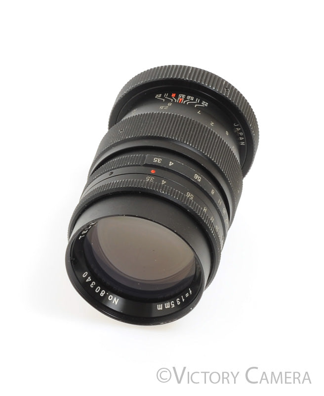 Vivitar 135mm f3.5 Preset Aperture Telephoto Lens for Pentax M42 [EXC] - Victory Camera