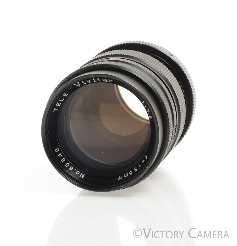 Vivitar 135mm f3.5 Preset Aperture Telephoto Lens for Pentax M42 [EXC] - Victory Camera