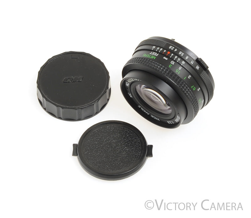 Vivitar 28mm f2.8 MC Wide Angle Lens for Olympus OM [EXC] - Victory Camera