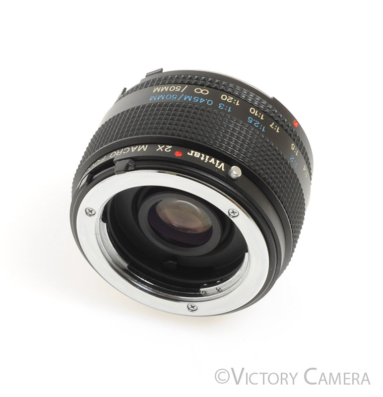 Vivitar Minolta Tele-Macro 2x 1:1 Teleconverter w/ Case for Minolta [MINT-] - Victory Camera