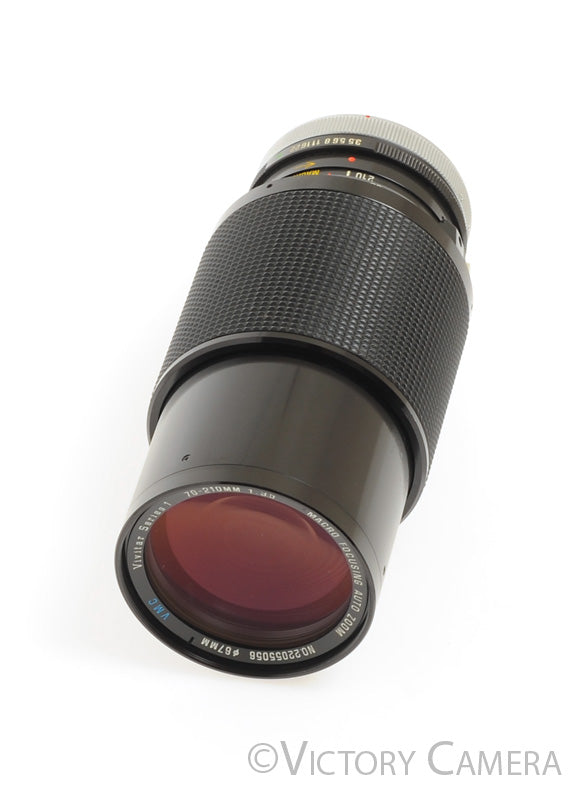 Vivitar Series 1 70-210mm f3.5 Multi Coated Macro Telephoto Lens for Canon FD [EXC-] - Victory Camera