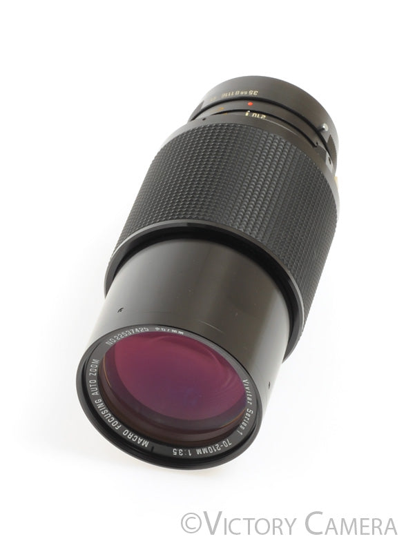 Vivitar Series 1 70-210mm f3.5 Macro Telephoto Lens for Konica AR [EX] - Victory Camera