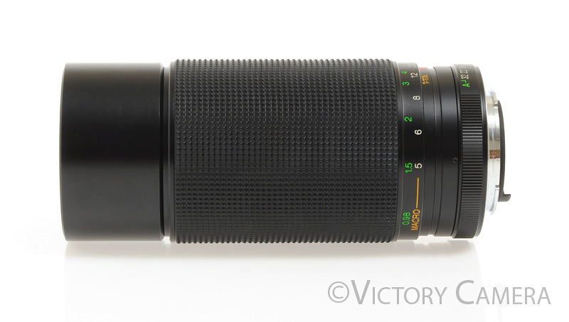 Vivitar 75-300mm f4.5-5.6 Macro Zoom Lens for Pentax K Mount   [EXC+] - Victory Camera