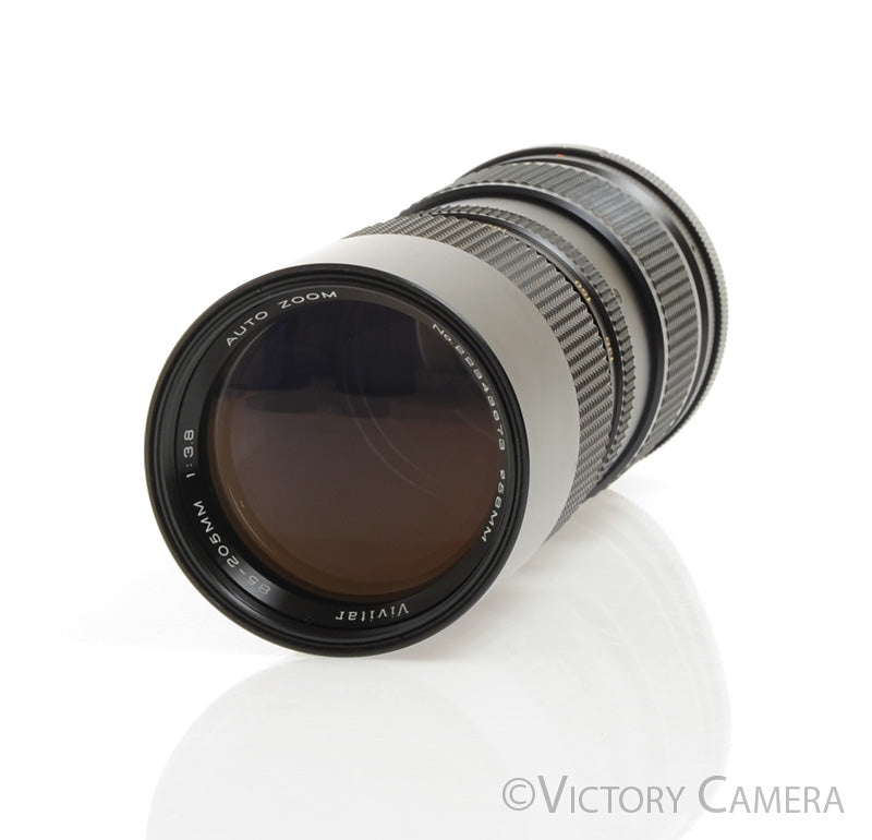 Vivitar 85-205mm f3.8 Telephoto Zoom Lens for Minolta Manual Focus [EX+] - Victory Camera