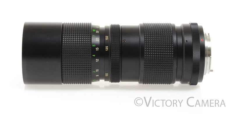 Vivitar 85-205mm f3.8 Telephoto Zoom Lens for Minolta Manual Focus [EX+] - Victory Camera