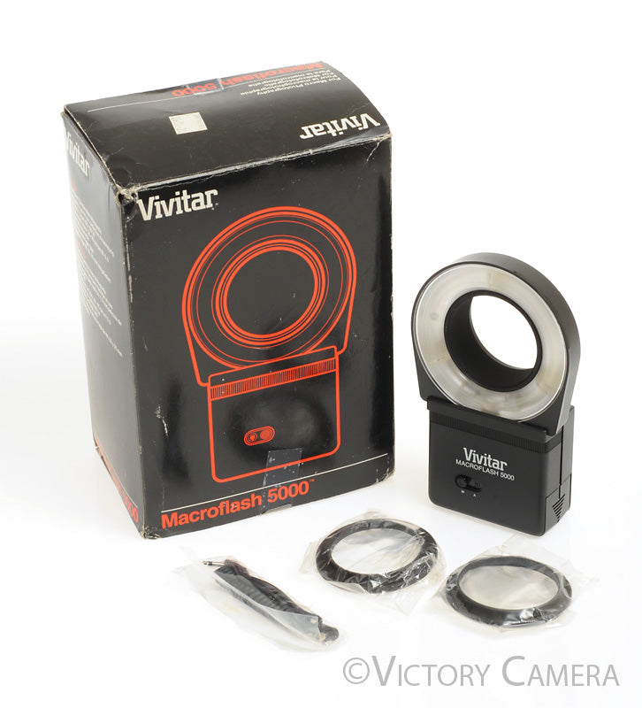 Vivitar MacroFlash Ring Flash 5000 [MINT] - Victory Camera