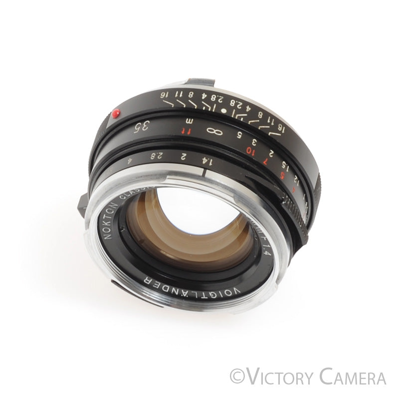 Voigtlander Nokton Classic S.C 35mm f1.4 Wide Angle Lens for Leica M Mount - Victory Camera