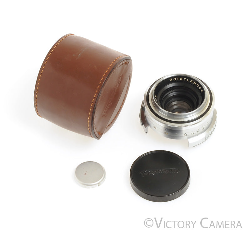 Voigtlander 35mm f3.5 Skoparon Wide Angle Lens for Prominent [EX+] - Victory Camera