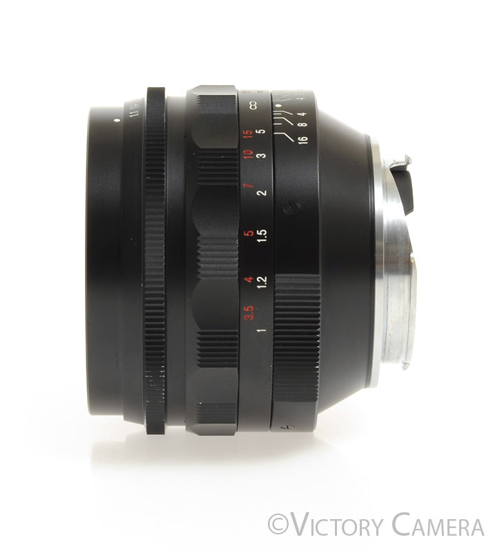 Voigtlander Nokton 50mm f1.1 Leica M Mount Prime Lens [EXC+] - Victory Camera