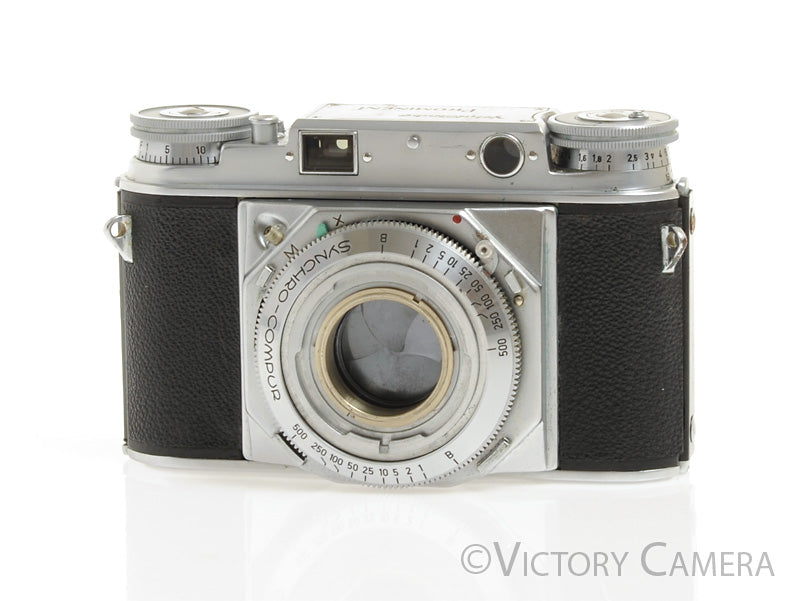 Voigtlander Prominent Chrome 35mm Rangefinder Camera [EX] - Victory Camera