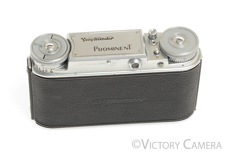 Voigtlander Prominent Chrome 35mm Rangefinder Camera [EX] - Victory Camera