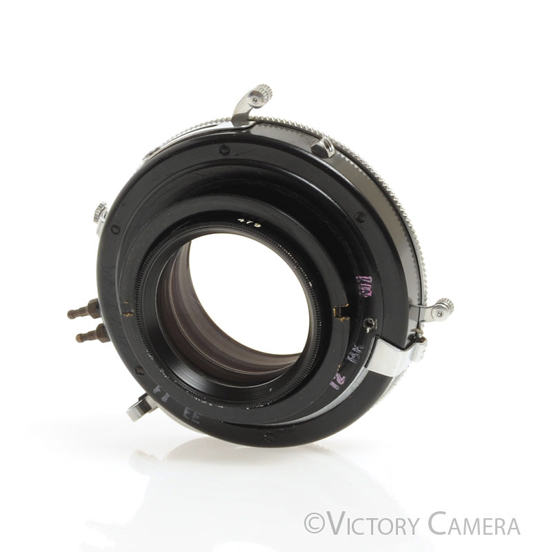 Wollensak 162mm F4.5 Raptar 4x5 View Camera Lens in Rapax Shutter [EXC] - Victory Camera